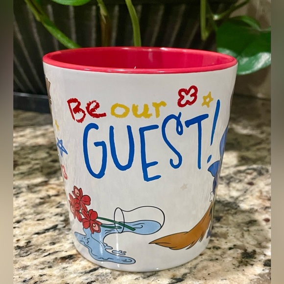 Disney 100 Stitch starring as Beast Beauty and the Beast Ceramic Mug - Picture 2 of 6